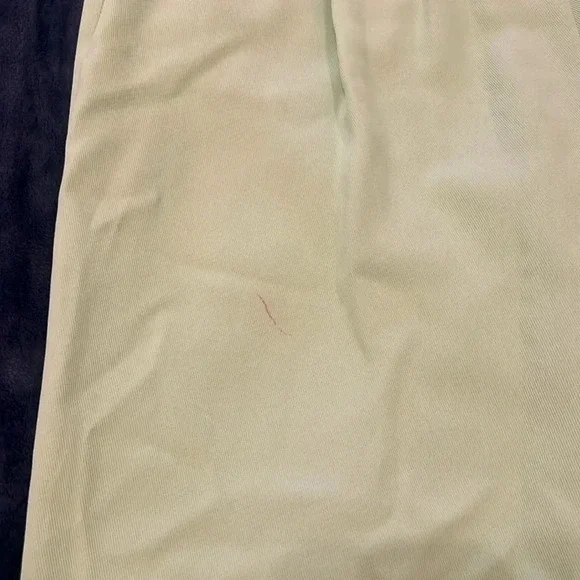 River Island Pleated Tapered Trousers LIME green, Size 4 US / 8 UK, women’s - Picture 6 of 9